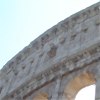 Colosseum beskuren och förminskad