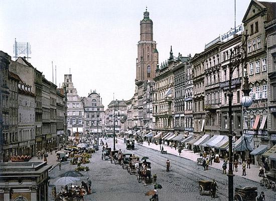 Gatubild Breslau Ring Ostseite