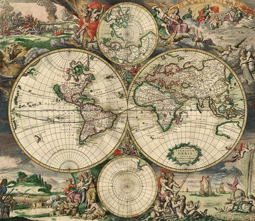 Historisk världskarta